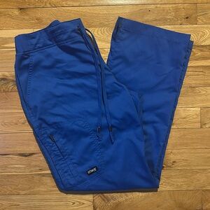 Medium Petite Grey’s Anatomy Scrub Pants- Royal blue